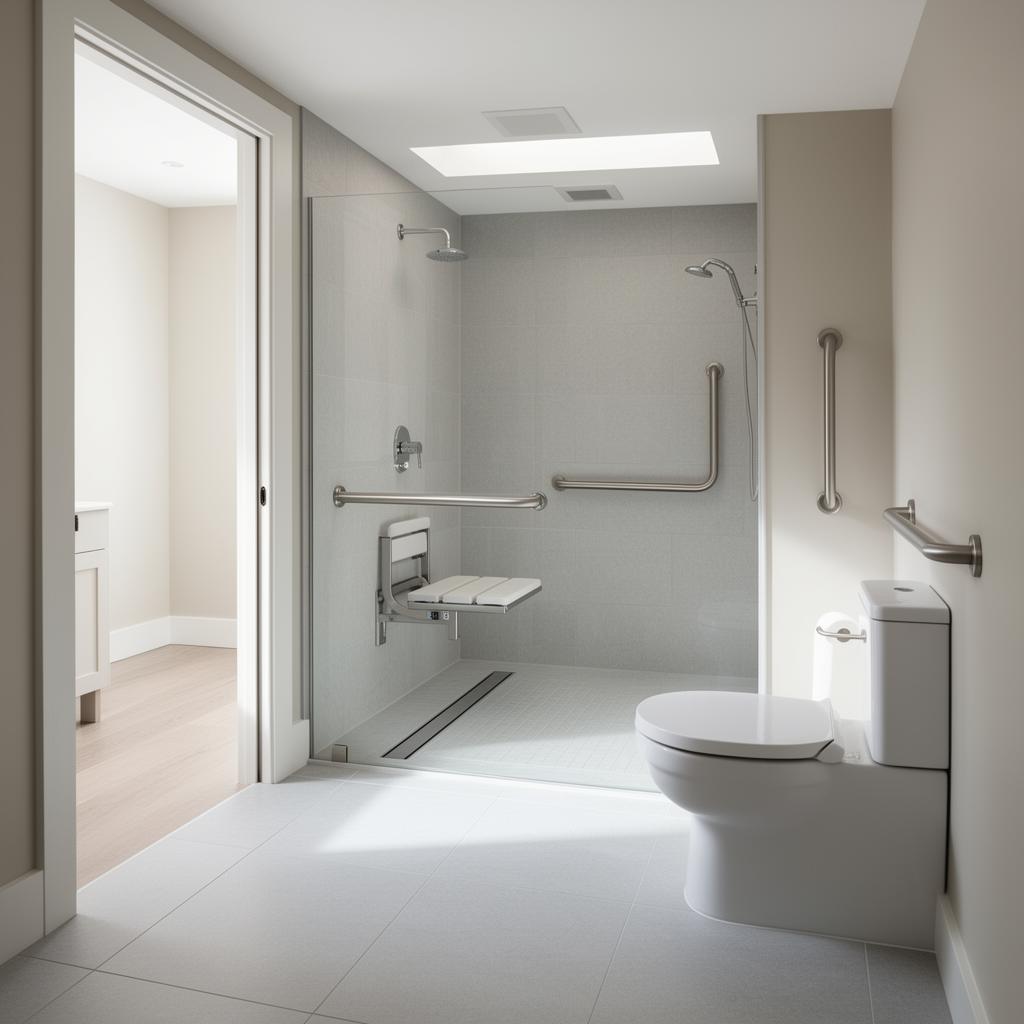Accessible & Universal bathroom design inspiration — Sutherland Shire renovation
