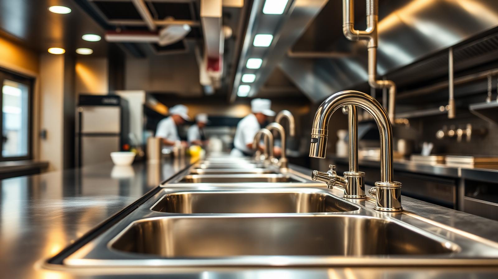 Commercial plumbing requirements for Sydney businesses — restaurant kitchen